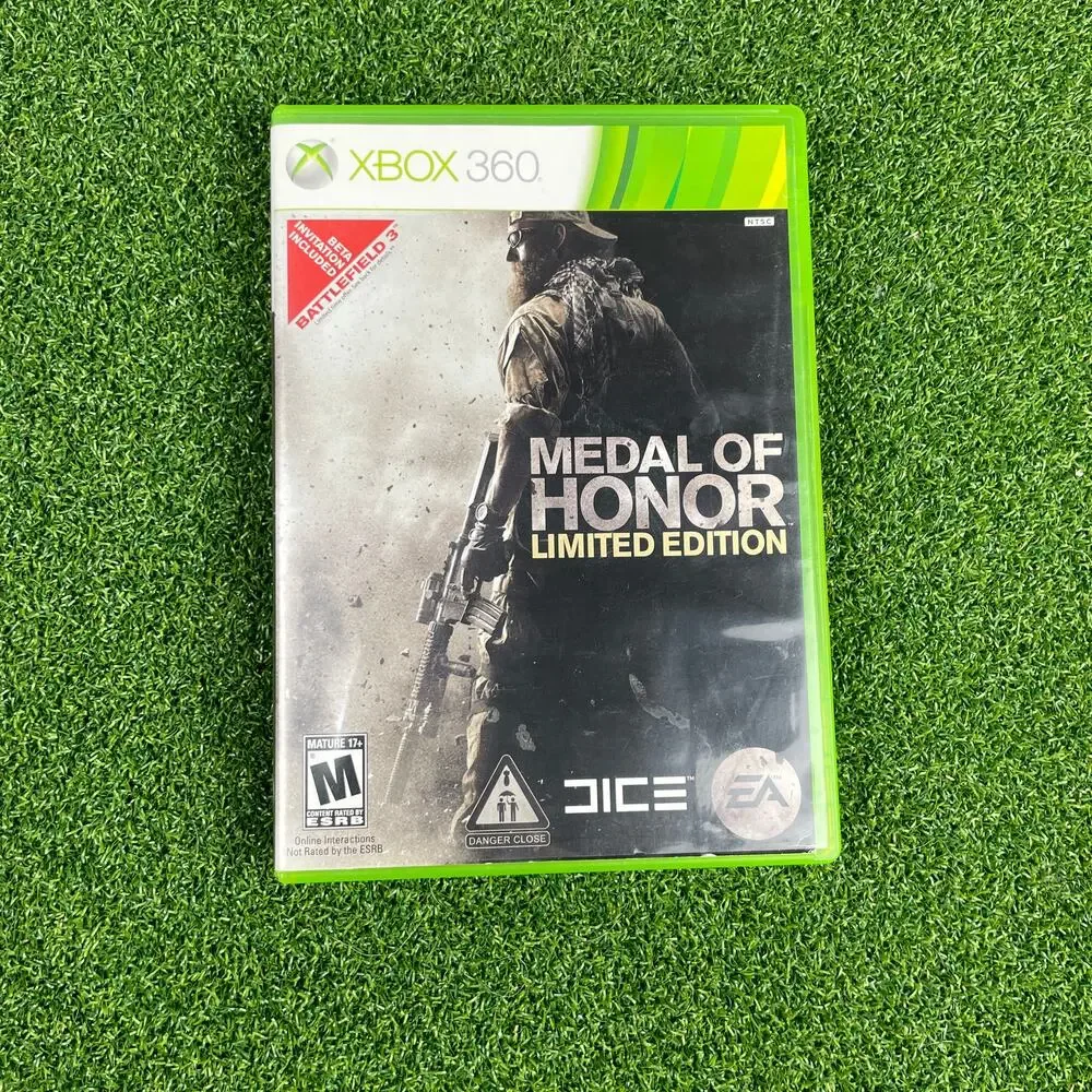 Medal of Honor: Limited Edition (Microsoft Xbox 360, 2010) No Manual